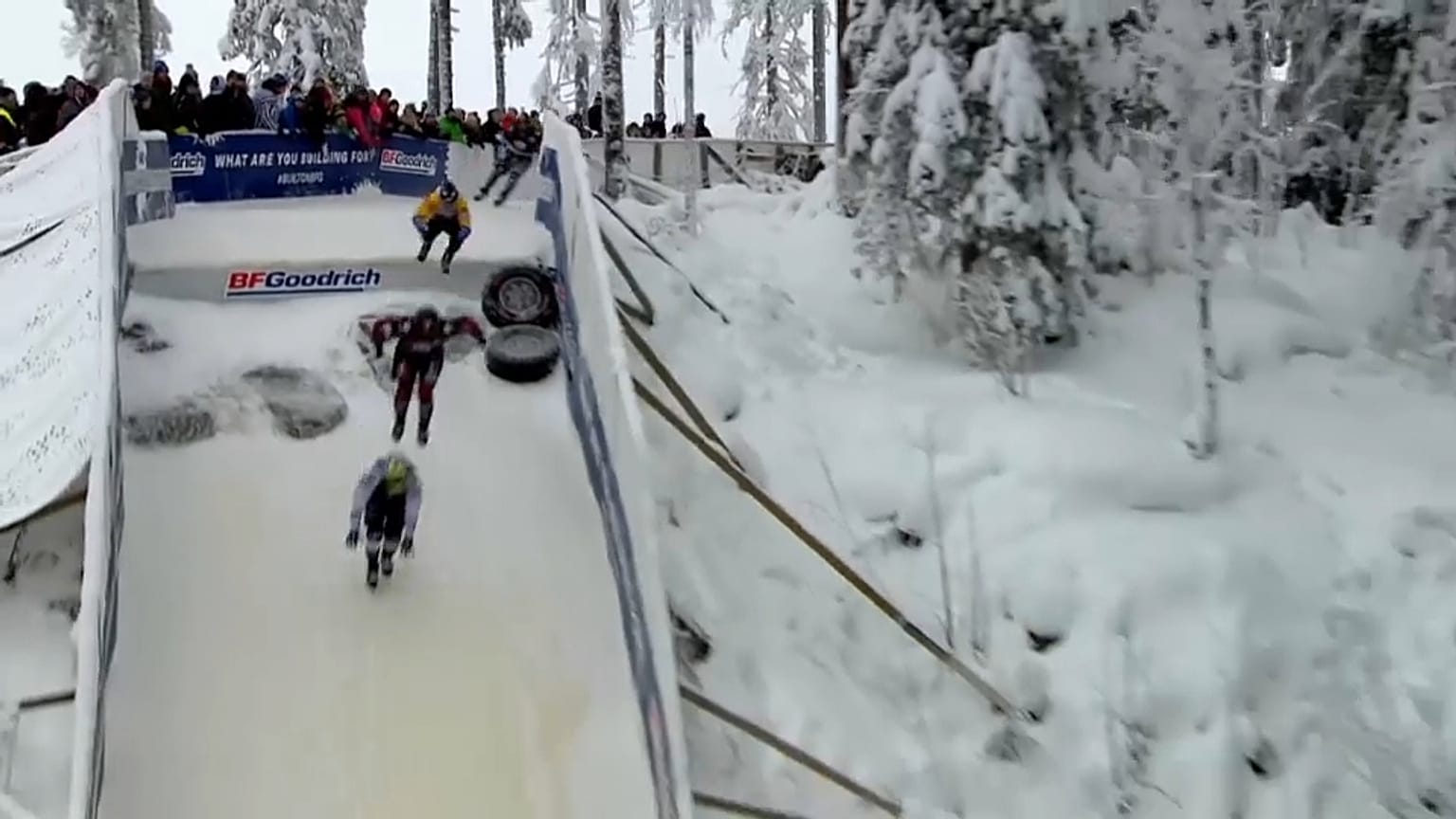 Kyle Croxhall au top de l'icecross