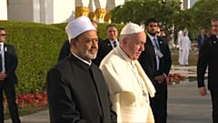 البابا فرنسيس وشيخ الأزهر
