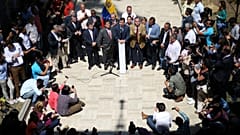 19 pays européens et 11 pays du groupe de Lima adoubent Juan Guaido