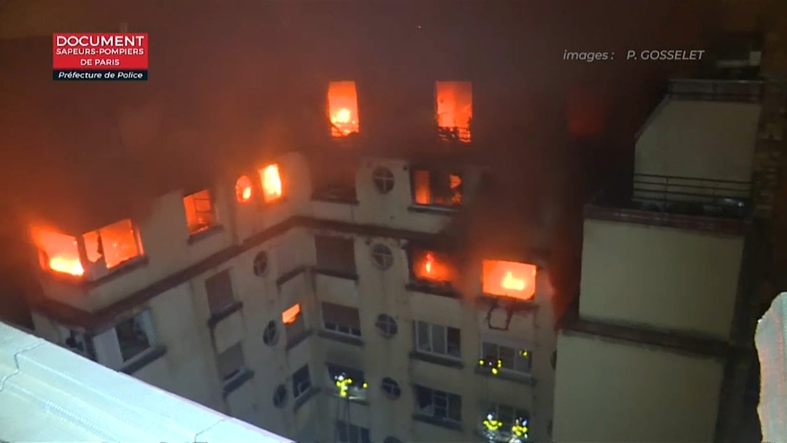 Una mujer detenida por el incendio en París que ha causado diez muertos