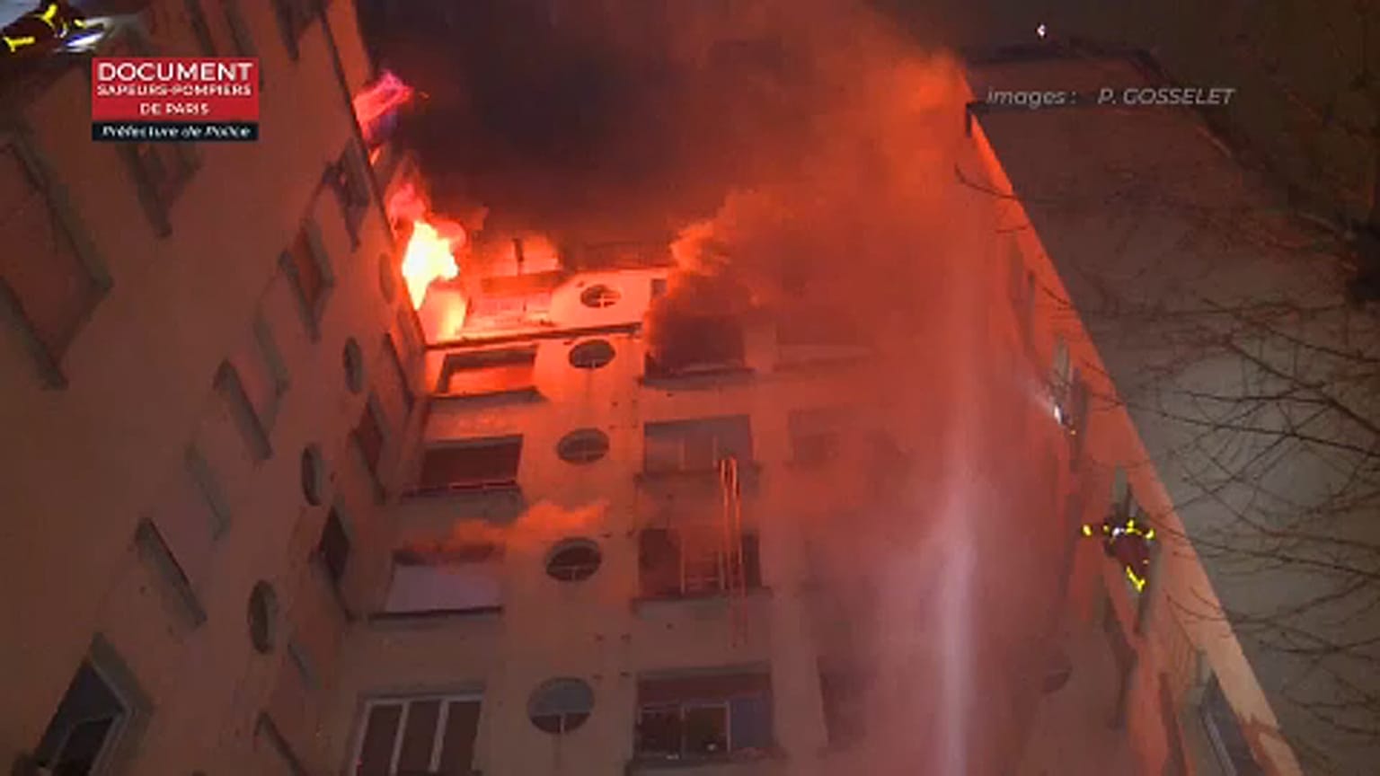 Detida mulher suspeita de atear fogo devastador em Paris