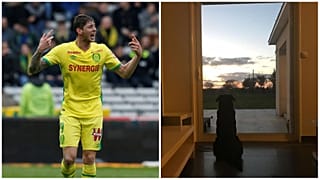 Emiliano Sala'nın köpeği Nala da sahibinin eve dönmesini bekliyor