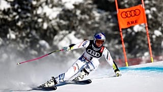 Schreck in Åre: Lindsey Vonn (34) beim Super G gestürzt