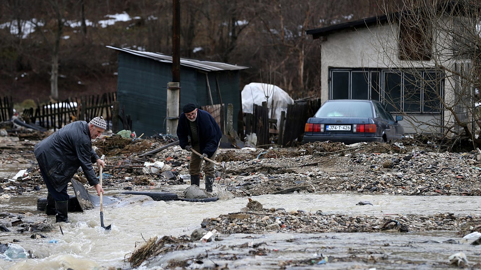 Bosna'da sel