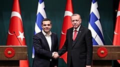 ملاقات رجب طیب اردوغان و الکسیس تسیپراس در آنکارا