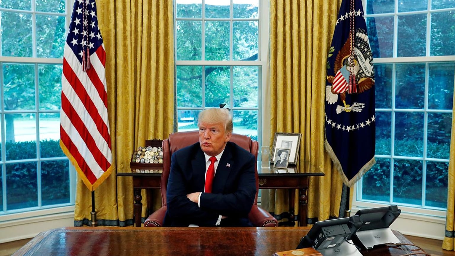 Trump'ın programı sızdı: Günün yüzde 60'ını kendine ayırıyor iddiası