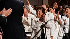 Watch: Female lawmakers cheer record number of women in US Congress