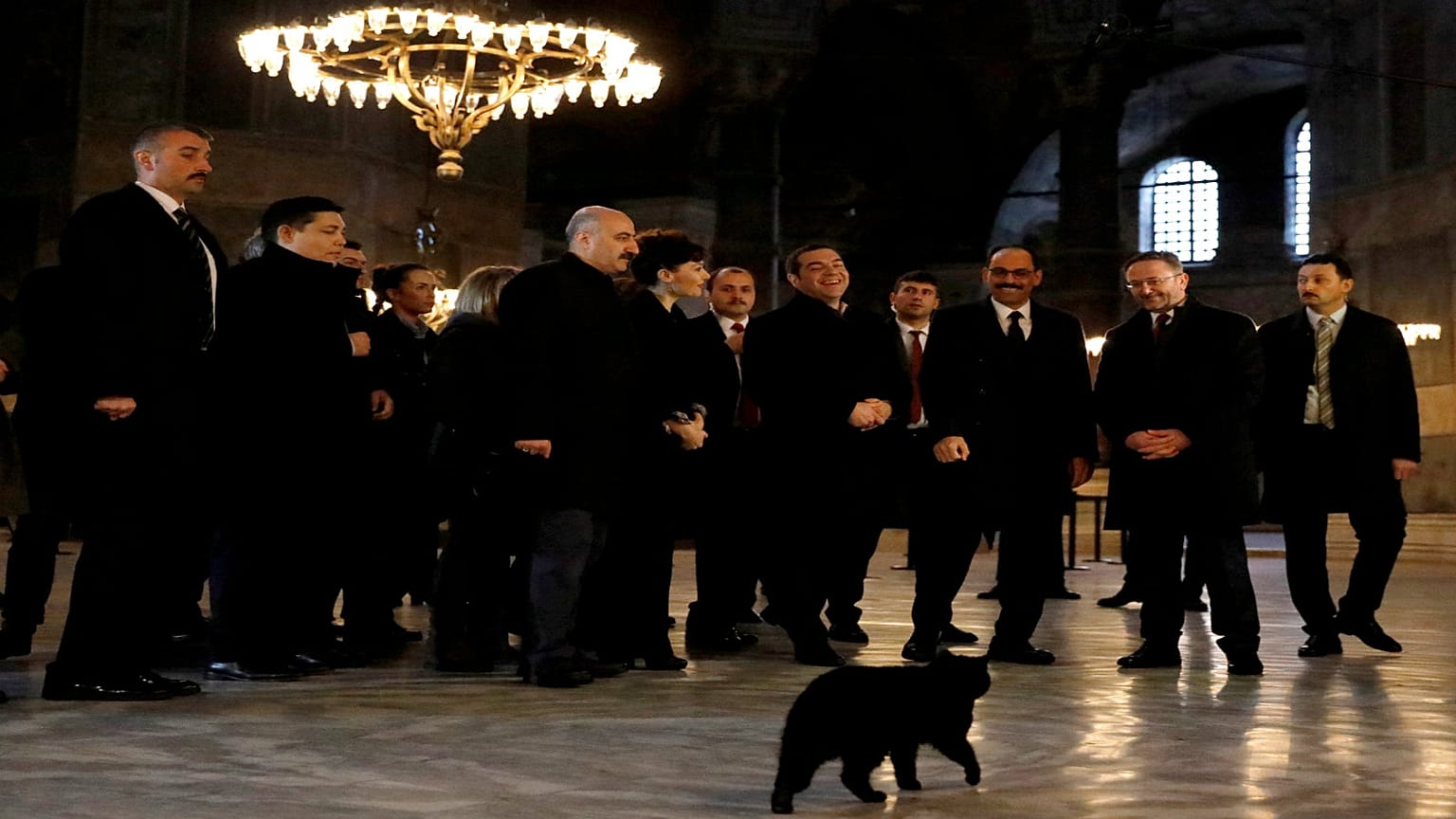 Çipras'ın Ayasofya ziyareti  