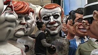 Giant effigies of Trump, Putin and Macron to feature in France parade