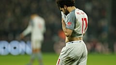 صلاح بعد انتهاء المباراة ضد وست هام