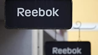 Boards with Reebok store logo in Russia, 2016