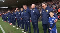 Silencio y aplausos en homenaje al malogrado Emiliano Sala