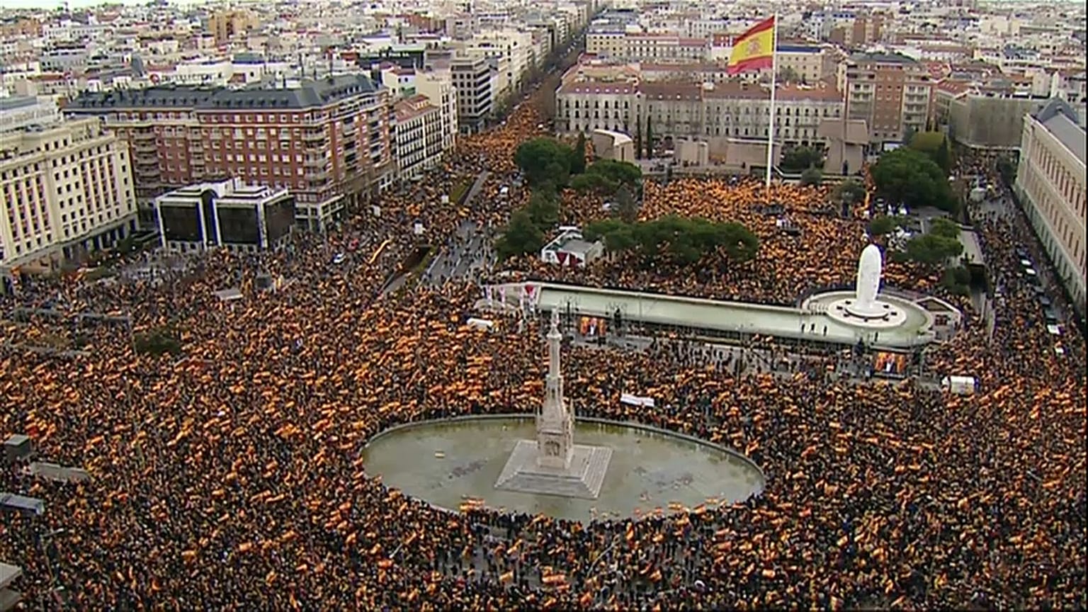 "Non au séparatisme et oui à l'Espagne"