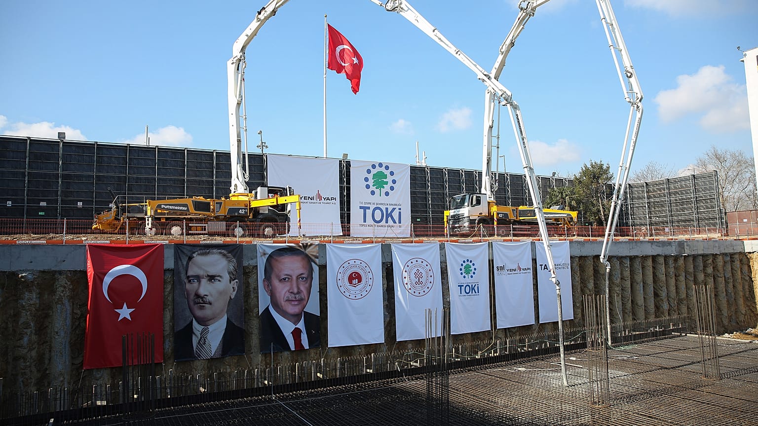 Atatürk Kültür Merkezi temel atma töreni