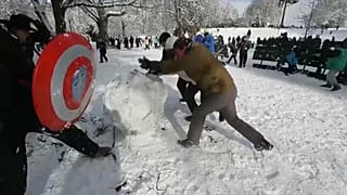 Битва при Такоме: снежный флешмоб