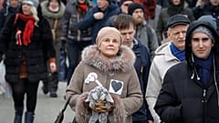 Mães indignadas desafiam Putin
