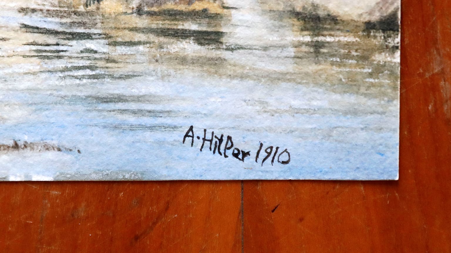 Adolf Hitler'e ait 1910 yılında atılmış bir imza