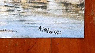 Adolf Hitler'e ait 1910 yılında atılmış bir imza