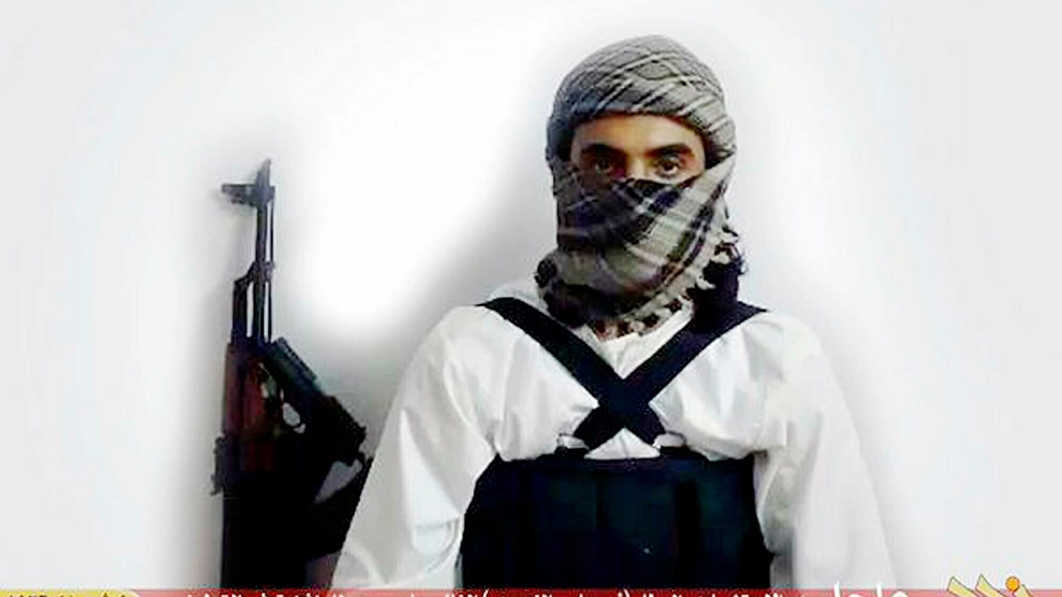 صورة من موقع مؤيد لداعش لانتحاري يعتقد أنه سعودي