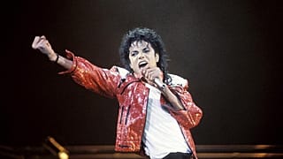 Michael Jackson performs