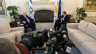 Αναστασιάδης - Ρίβλιν:  EastMed και τριμερής με την Ελλάδα στην ατζέντα της συνάντησης