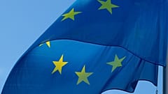 The European flag is currently displayed outside French secondary schools