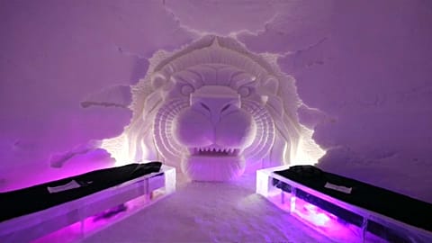 Übernachten im "Game-of-Thrones"-Eishotel