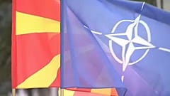 Macedónia do Norte hasteia bandeira da NATO 