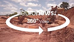 Take a 360° tour of an Angolan diamond mine
