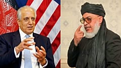 ABD Temsilcisi Zalmay Halilzad, Taliban Temsilcisi Abbas Stanakzai