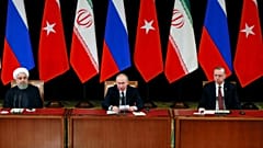 روسای جمهوری ایران، ترکیه و روسیه
