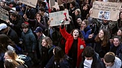 Manifestation à Bruxelles pour le climat