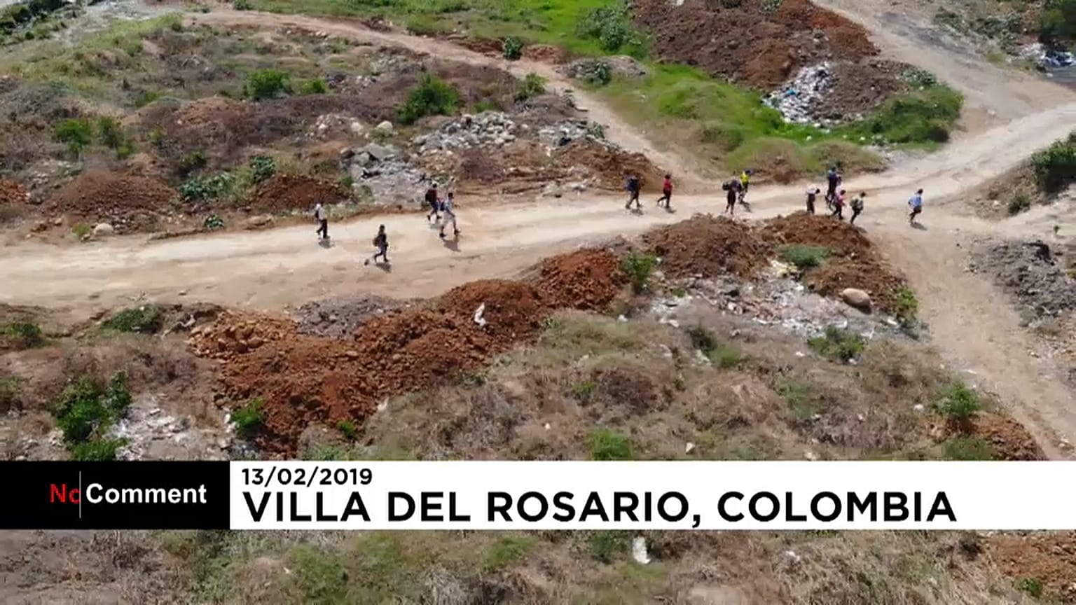 Ces Vénézuéliens se rendent en Colombie
