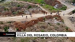Ces Vénézuéliens se rendent en Colombie