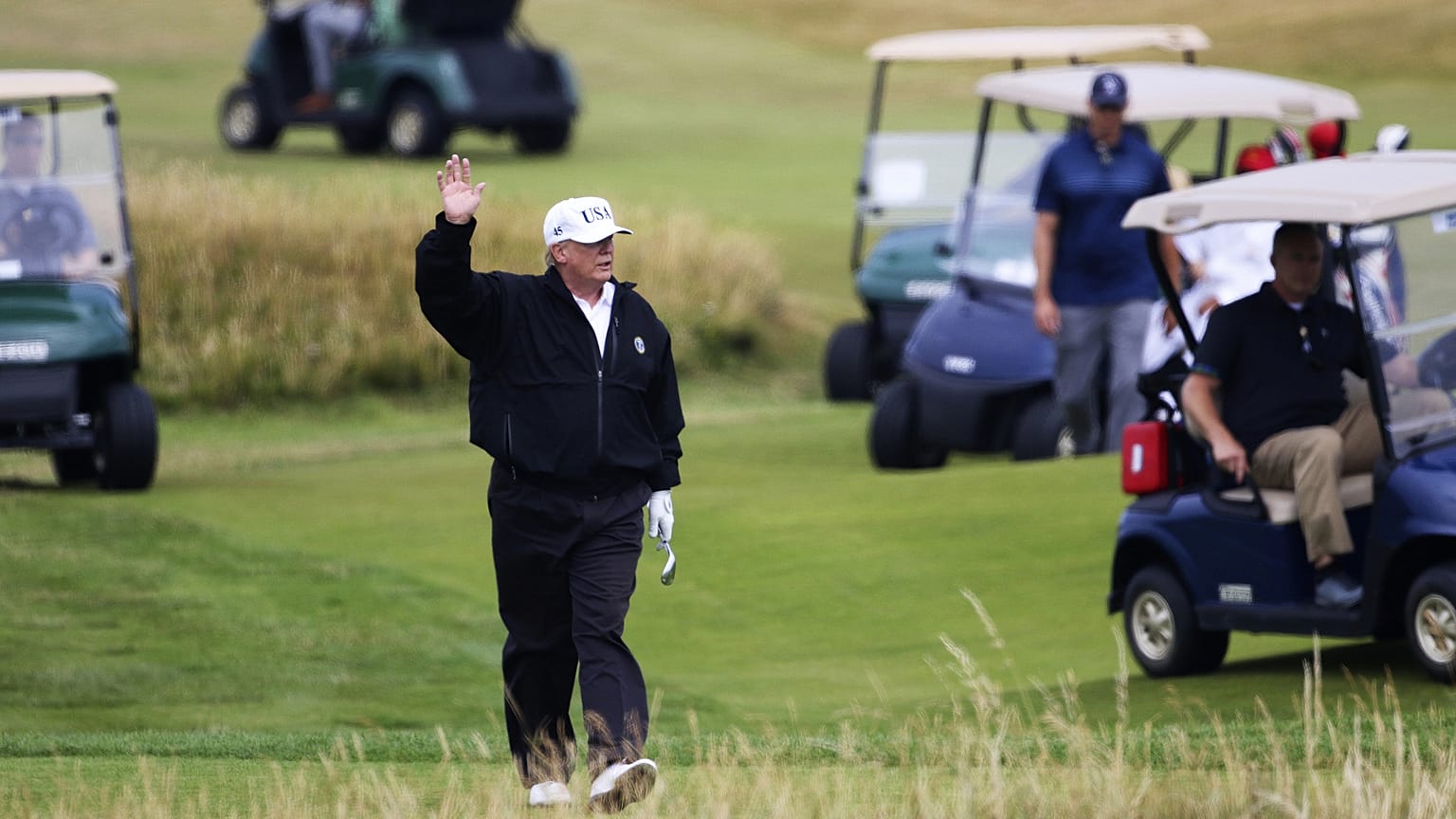 Trump obez oldu