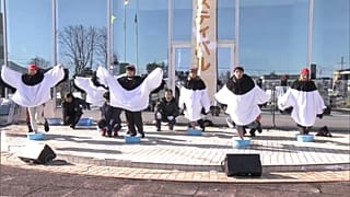 NoComment der Woche: Eis, Baby! Kraniche nachmachen & Aurora borealis 