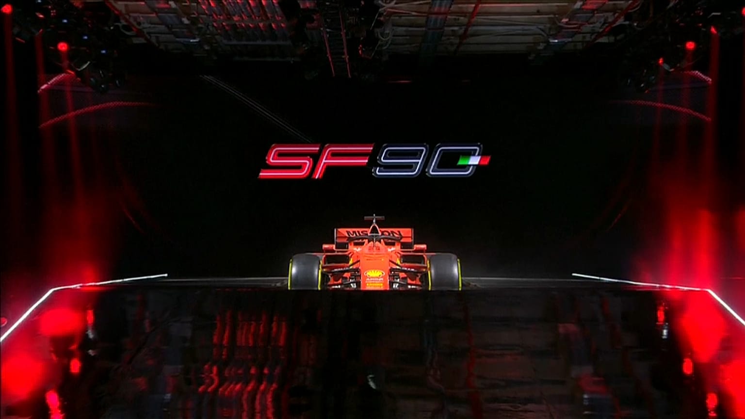 F1: Ferrari, svelata la nuova monoposto SF90