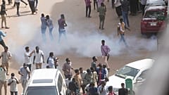 جانب من المظاهرات في السودان