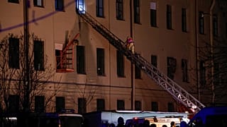 Обрушение крыши в петербургском университете