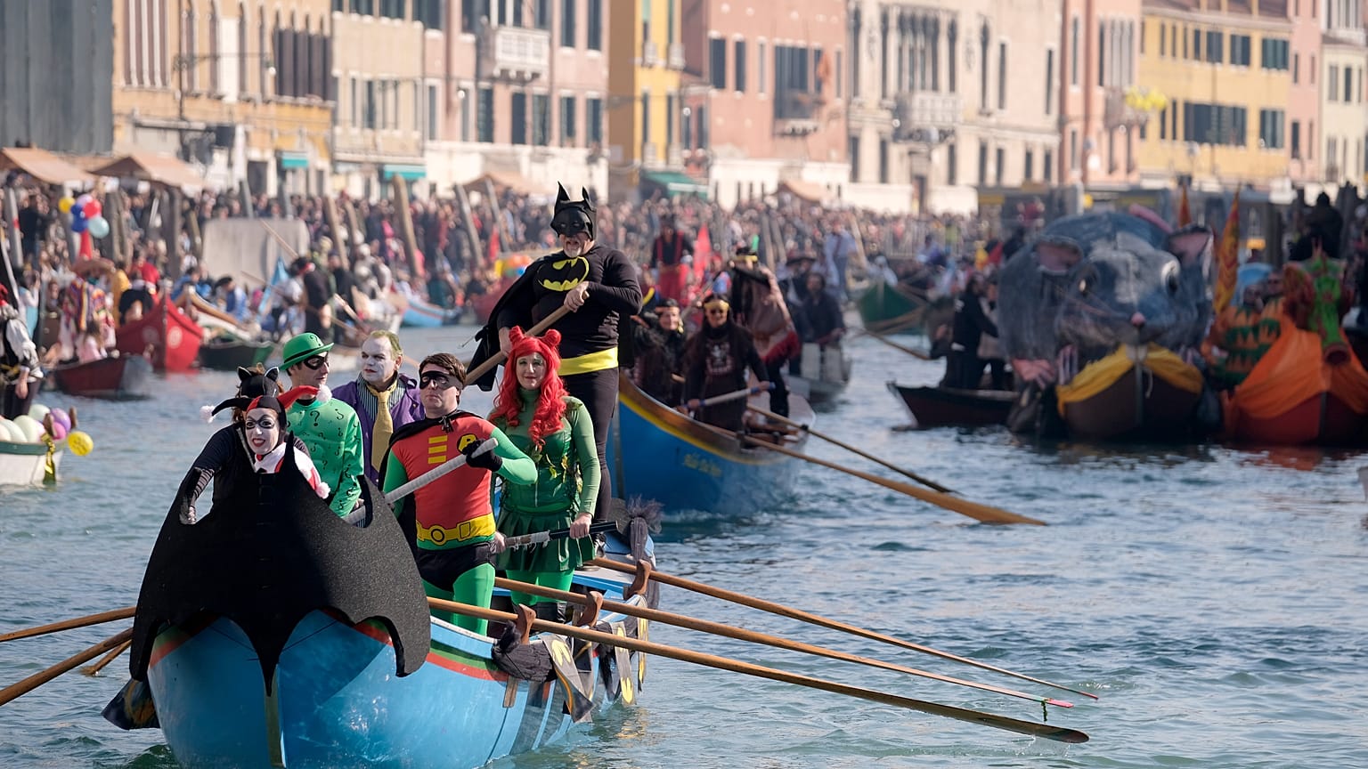 Carnaval e romance no coração de Veneza