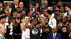 NBA All-Star'da LeBron'un takımı Durant ile gülen taraf oldu