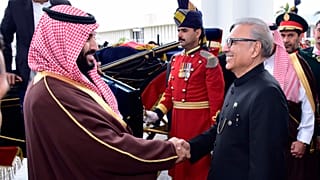 رئيس باكستان عارف ألفي مرحباً بولي العهد السعودي محمد بن سلمان 