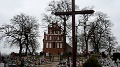 The Church of Saint Jacob in Ostrowite village, Poland
