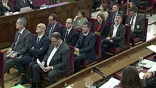Este martes se reanuda el juicio contra los líderes del "procés"