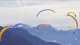 Championnat du monde de Snowkite, sur le féerique lac gelé de Resia