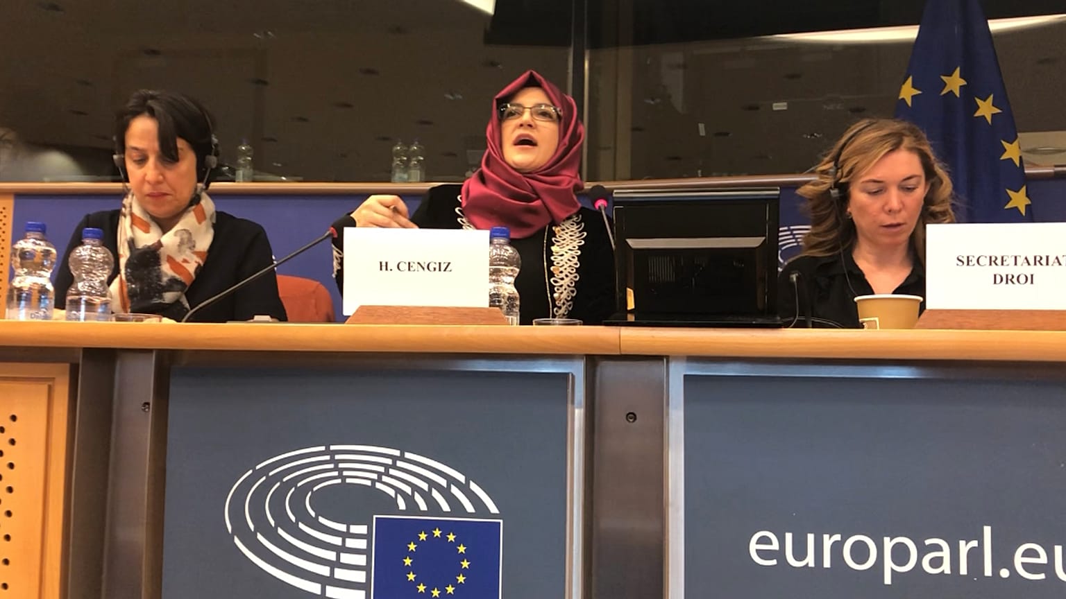 AP'de konuşan Kaşıkçı'nın nişanlısı: "AB olayın üstünü örtmeye çalışmamalı"