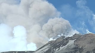 El Etna da tregua al tráfico aéreo