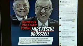 Újabb plakátkampány Brüsszel ellen
