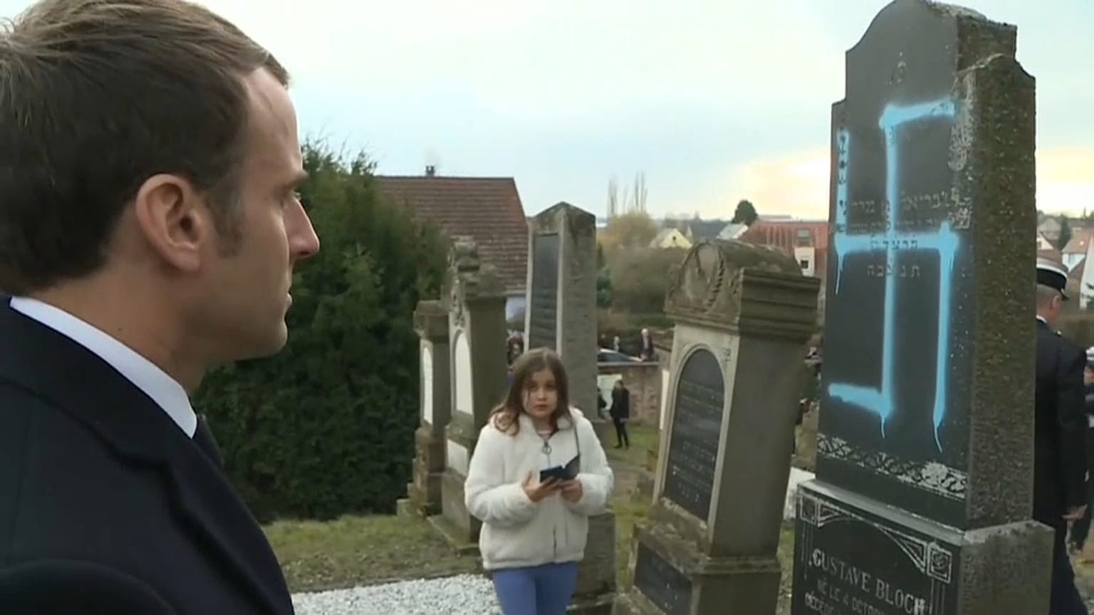 Macron au chevet de la communauté juive de Quatzenheim