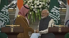 بن سلمان مع رئيس وزراء الهند